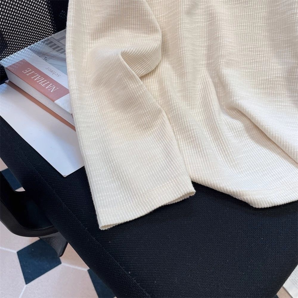 2024 Women's autumn long-sleeved bottoming shirt tops